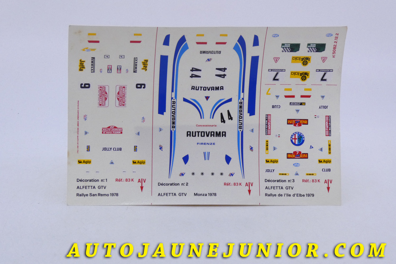Le Objet divers Document Planche de décalques est en vente sur Auto Jaune Junior ! Découvrez nos collections de diecast Minialuxe, CIJ, C-I-J, JRD, J-R-D,  Matchbox, Majorette… AutoJaune Junior ; AutoJauneJunior.com : LE site de partage pour les passionés de miniatures et collectionneurs de jouets anciens ! 