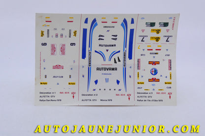 Le Objet divers Document Planche de décalques est en vente sur Auto Jaune Junior ! Découvrez nos collections de diecast Minialuxe, CIJ, C-I-J, JRD, J-R-D,  Matchbox, Majorette… AutoJaune Junior ; AutoJauneJunior.com : LE site de partage pour les passionés de miniatures et collectionneurs de jouets anciens ! 