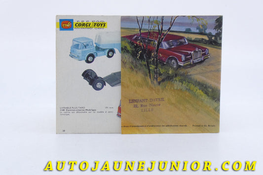 Le Corgi Toys Document Catalogue James Bond est en vente sur Auto Jaune Junior ! Découvrez nos collections de diecast Minialuxe, CIJ, C-I-J, JRD, J-R-D,  Matchbox, Majorette… AutoJaune Junior ; AutoJauneJunior.com : LE site de partage pour les passionés de miniatures et collectionneurs de jouets anciens ! 