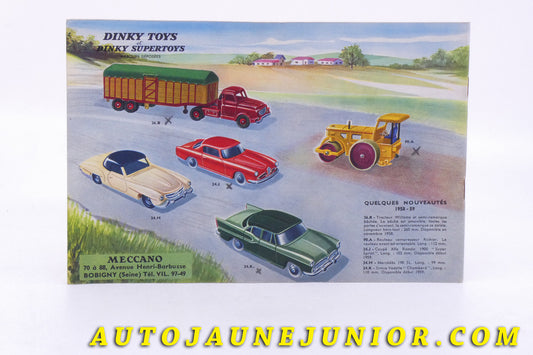 Le Meccano Document Catalogue 1958 est en vente sur Auto Jaune Junior ! Découvrez nos collections de diecast Minialuxe, CIJ, C-I-J, JRD, J-R-D,  Matchbox, Majorette… AutoJaune Junior ; AutoJauneJunior.com : LE site de partage pour les passionés de miniatures et collectionneurs de jouets anciens ! 