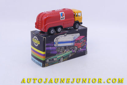 Le #1874 - Mercury - Fiat - Camion citerne 697 "Elf" (export France) est en vente sur Auto Jaune Junior ! Découvrez nos collections de diecast Minialuxe, CIJ, C-I-J, JRD, J-R-D,  Matchbox, Majorette… AutoJauneJunior.com : le site de vente en ligne et de partage pour les passionés de miniatures et collectionneurs de jouets anciens ! Des centaines de modèles en vente, et des nouveautés mises en ligne chaque jour à 21h00 !