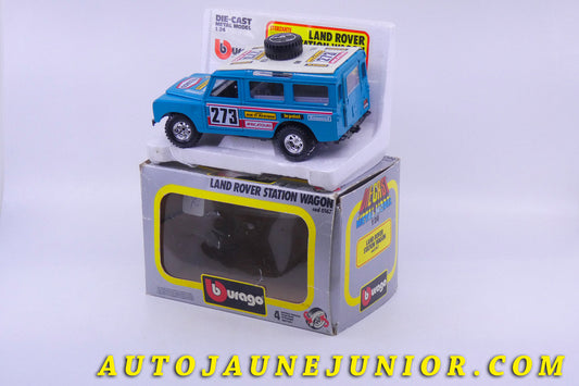 Le Burago Land-Rover 109 LWB Paris dakar est en vente sur Auto Jaune Junior ! Découvrez nos collections de diecast Minialuxe, CIJ, C-I-J, JRD, J-R-D,  Matchbox, Majorette… AutoJauneJunior.com : LE site de partage pour les passionés de miniatures et collectionneurs de jouets anciens ! 