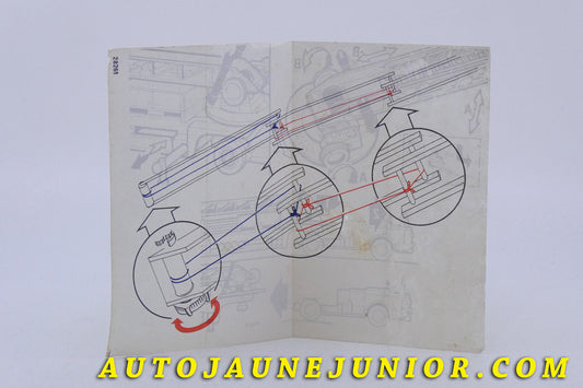 Le #1947 - Corgi Toys - American - Notice de montage, originale "La France semi remorque grande échelle" est en vente sur Auto Jaune Junior ! Découvrez nos collections de diecast Minialuxe, CIJ, C-I-J, JRD, J-R-D,  Matchbox, Majorette… AutoJauneJunior.com : le site de vente en ligne et de partage pour les passionés de miniatures et collectionneurs de jouets anciens ! Des centaines de modèles en vente, et des nouveautés mises en ligne chaque jour à 21h00 !