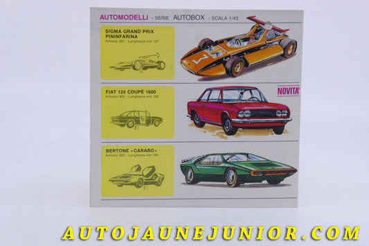 Le Objet divers Document Automodelli, série Super Club est en vente sur Auto Jaune Junior ! Découvrez nos collections de diecast Minialuxe, CIJ, C-I-J, JRD, J-R-D,  Matchbox, Majorette… AutoJaune Junior ; AutoJauneJunior.com : LE site de partage pour les passionés de miniatures et collectionneurs de jouets anciens ! 