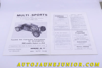 Le Magazine Modélisme Modélisme Numéro 63 est en vente sur Auto Jaune Junior ! Découvrez nos collections de diecast Minialuxe, CIJ, C-I-J, JRD, J-R-D,  Matchbox, Majorette… AutoJaune Junior ; AutoJauneJunior.com : LE site de partage pour les passionés de miniatures et collectionneurs de jouets anciens ! 