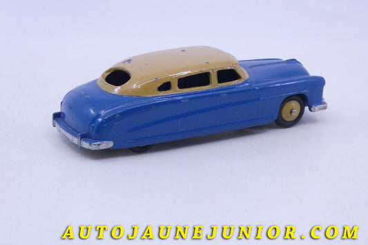 Le Dinky Toys Hudson Commodore Type 2 est en vente sur Auto Jaune Junior ! Découvrez nos collections de diecast Minialuxe, CIJ, C-I-J, JRD, J-R-D,  Matchbox, Majorette… AutoJauneJunior.com : LE site de partage pour les passionés de miniatures et collectionneurs de jouets anciens ! 
