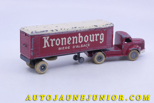 Le JRD Berliet TLR Camion Semi-Remorque Kronenbourg (1ere version) est en vente sur Auto Jaune Junior ! Découvrez nos collections de diecast Minialuxe, CIJ, C-I-J, JRD, J-R-D,  Matchbox, Majorette… AutoJaune Junior ; AutoJauneJunior.com : LE site de partage pour les passionés de miniatures et collectionneurs de jouets anciens ! 