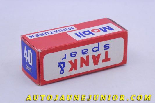 Le Majorette Document Boite vide Tank & Spaar est en vente sur Auto Jaune Junior ! Découvrez nos collections de diecast Minialuxe, CIJ, C-I-J, JRD, J-R-D,  Matchbox, Majorette… AutoJaune Junior ; AutoJauneJunior.com : LE site de partage pour les passionés de miniatures et collectionneurs de jouets anciens ! 
