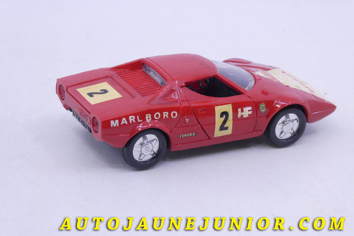 Le Norev Lancia Stratos Marlboro Monte Carlo est en vente sur Auto Jaune Junior ! Découvrez nos collections de diecast Minialuxe, CIJ, C-I-J, JRD, J-R-D,  Matchbox, Majorette… AutoJaune Junior ; AutoJauneJunior.com : LE site de partage pour les passionés de miniatures et collectionneurs de jouets anciens ! 
