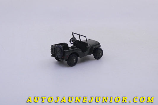 Le Dinky Toys Willys jeep est en vente sur Auto Jaune Junior ! Découvrez nos collections de diecast Minialuxe, CIJ, C-I-J, JRD, J-R-D,  Matchbox, Majorette… AutoJaune Junior ; AutoJauneJunior.com : LE site de partage pour les passionés de miniatures et collectionneurs de jouets anciens ! 