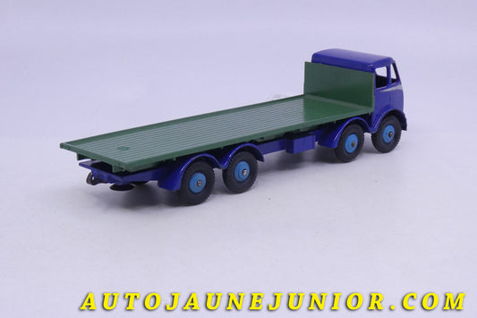 Le Dinky Toys Foden Mk 1 plateau est en vente sur Auto Jaune Junior ! Découvrez nos collections de diecast Minialuxe, CIJ, C-I-J, JRD, J-R-D,  Matchbox, Majorette… AutoJaune Junior ; AutoJauneJunior.com : LE site de partage pour les passionés de miniatures et collectionneurs de jouets anciens ! 
