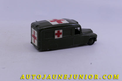 Le Dinky Toys Daimler fourgon ambulance militaire est en vente sur Auto Jaune Junior ! Découvrez nos collections de diecast Minialuxe, CIJ, C-I-J, JRD, J-R-D,  Matchbox, Majorette… AutoJaune Junior ; AutoJauneJunior.com : LE site de partage pour les passionés de miniatures et collectionneurs de jouets anciens ! 