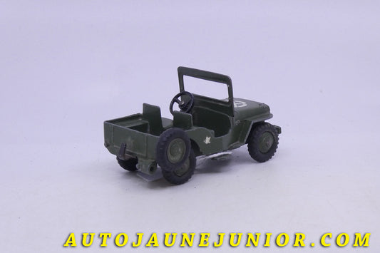 Le Dinky Toys Willys Jeep universal US army est en vente sur Auto Jaune Junior ! Découvrez nos collections de diecast Minialuxe, CIJ, C-I-J, JRD, J-R-D,  Matchbox, Majorette… AutoJaune Junior ; AutoJauneJunior.com : LE site de partage pour les passionés de miniatures et collectionneurs de jouets anciens ! 