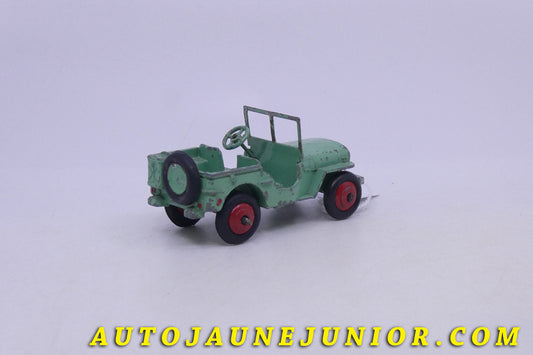 Le Dinky Toys Willys Jeep Civile (avec jantes de couleur) est en vente sur Auto Jaune Junior ! Découvrez nos collections de diecast Minialuxe, CIJ, C-I-J, JRD, J-R-D,  Matchbox, Majorette… AutoJaune Junior ; AutoJauneJunior.com : LE site de partage pour les passionés de miniatures et collectionneurs de jouets anciens ! 