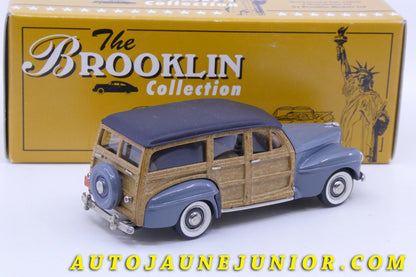 Le #2404 - Brooklin - Ford - V8 Wagon Station "1947" BRK #83 est en vente sur Auto Jaune Junior ! Découvrez nos collections de diecast Minialuxe, CIJ, C-I-J, JRD, J-R-D,  Matchbox, Majorette… AutoJauneJunior.com : le site de vente en ligne et de partage pour les passionés de miniatures et collectionneurs de jouets anciens ! Des centaines de modèles en vente, et des nouveautés mises en ligne chaque jour à 21h00 !