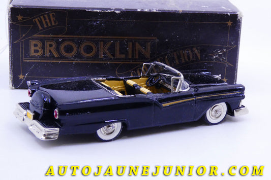 Le #2411 - Brooklin - Ford - Skyliner Top Down - 1957 est en vente sur Auto Jaune Junior ! Découvrez nos collections de diecast Minialuxe, CIJ, C-I-J, JRD, J-R-D,  Matchbox, Majorette… AutoJauneJunior.com : le site de vente en ligne et de partage pour les passionés de miniatures et collectionneurs de jouets anciens ! Des centaines de modèles en vente, et des nouveautés mises en ligne chaque jour à 21h00 !
