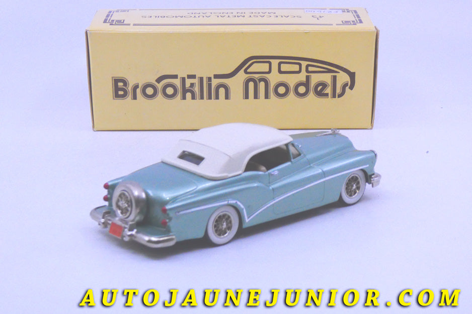 Le #2448 - Brooklin - Buick - Skylark "1953" est en vente sur Auto Jaune Junior ! Découvrez nos collections de diecast Minialuxe, CIJ, C-I-J, JRD, J-R-D,  Matchbox, Majorette… AutoJauneJunior.com : le site de vente en ligne et de partage pour les passionés de miniatures et collectionneurs de jouets anciens ! Des centaines de modèles en vente, et des nouveautés mises en ligne chaque jour à 21h00 !