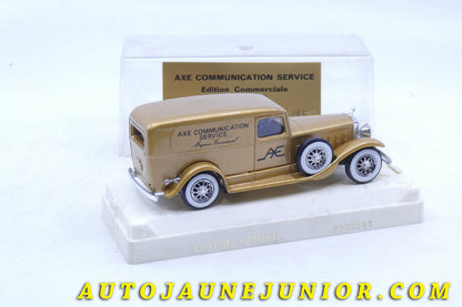 Le #2821 - Solido - Cadillac - V16 1931 édition spéciale pour "Axe communication". Édition limitée à 100 exemplaires. CODE 1 ! est en vente sur Auto Jaune Junior ! Découvrez nos collections de diecast Minialuxe, CIJ, C-I-J, JRD, J-R-D,  Matchbox, Majorette… AutoJauneJunior.com : le site de vente en ligne et de partage pour les passionés de miniatures et collectionneurs de jouets anciens ! Des centaines de modèles en vente, et des nouveautés mises en ligne chaque jour à 21h00 !