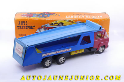 Le TN (Nomura Toys) Camion Porte auto  (à friction) est en vente sur Auto Jaune Junior ! Découvrez nos collections de diecast Minialuxe, CIJ, C-I-J, JRD, J-R-D,  Matchbox, Majorette… AutoJauneJunior.com : LE site de partage pour les passionés de miniatures et collectionneurs de jouets anciens ! 