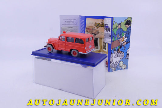 Le Atlas Willys Jeep - L'affaire Tournesol est en vente sur Auto Jaune Junior ! Découvrez nos collections de diecast Minialuxe, CIJ, C-I-J, JRD, J-R-D,  Matchbox, Majorette… AutoJaune Junior ; AutoJauneJunior.com : LE site de partage pour les passionés de miniatures et collectionneurs de jouets anciens ! 