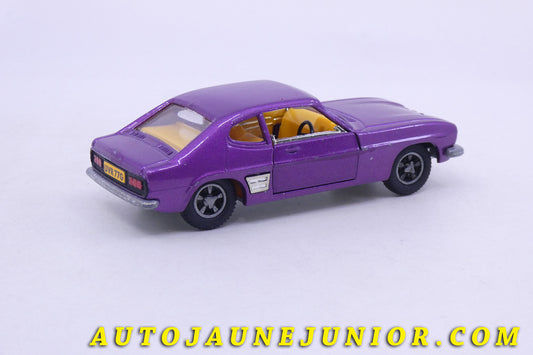 Le Dinky Toys Ford Capri est en vente sur Auto Jaune Junior ! Découvrez nos collections de diecast Minialuxe, CIJ, C-I-J, JRD, J-R-D,  Matchbox, Majorette… AutoJaune Junior ; AutoJauneJunior.com : LE site de partage pour les passionés de miniatures et collectionneurs de jouets anciens ! 