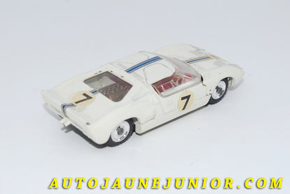 Le #3448 - Dinky Toys - Ford - GT 40  est en vente sur Auto Jaune Junior ! Découvrez nos collections de diecast Minialuxe, CIJ, C-I-J, JRD, J-R-D,  Matchbox, Majorette… AutoJauneJunior.com : le site de vente en ligne et de partage pour les passionés de miniatures et collectionneurs de jouets anciens ! Des centaines de modèles en vente, et des nouveautés mises en ligne chaque jour à 21h00 !