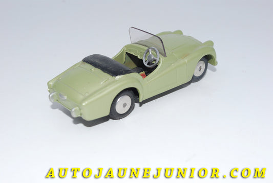 Le #3453 - Corgi Toys - Triumph - TR3 Cabriolet est en vente sur Auto Jaune Junior ! Découvrez nos collections de diecast Minialuxe, CIJ, C-I-J, JRD, J-R-D,  Matchbox, Majorette… AutoJauneJunior.com : le site de vente en ligne et de partage pour les passionés de miniatures et collectionneurs de jouets anciens ! Des centaines de modèles en vente, et des nouveautés mises en ligne chaque jour à 21h00 !