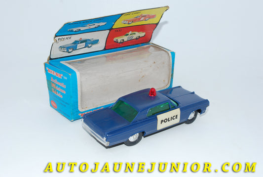 Le #3459 - Blue Box - Oldsmobile - 88 voiture de policeà friction est en vente sur Auto Jaune Junior ! Découvrez nos collections de diecast Minialuxe, CIJ, C-I-J, JRD, J-R-D,  Matchbox, Majorette… AutoJauneJunior.com : le site de vente en ligne et de partage pour les passionés de miniatures et collectionneurs de jouets anciens ! Des centaines de modèles en vente, et des nouveautés mises en ligne chaque jour à 21h00 !