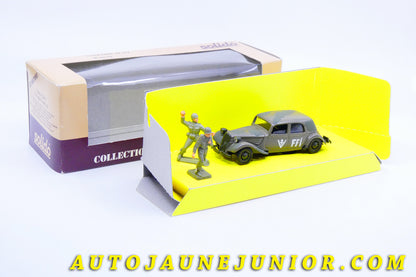 Le #3513 - Solido - Citroën - 15cv traction avant FFI est en vente sur Auto Jaune Junior ! Découvrez nos collections de diecast Minialuxe, CIJ, C-I-J, JRD, J-R-D,  Matchbox, Majorette… AutoJauneJunior.com : le site de vente en ligne et de partage pour les passionés de miniatures et collectionneurs de jouets anciens ! Des centaines de modèles en vente, et des nouveautés mises en ligne chaque jour à 21h00 !