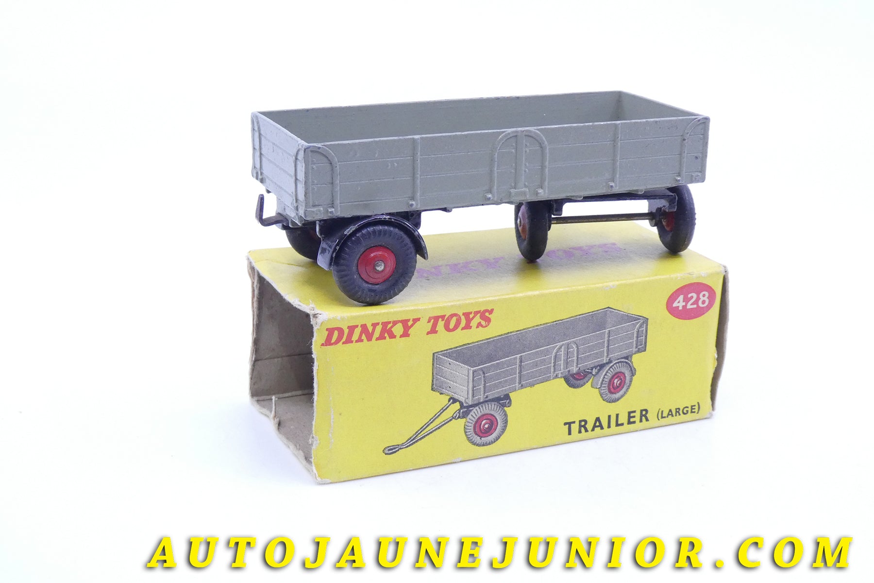 Le Dinky Toys Remorque Ridelles 2 Essieux est en vente sur Auto Jaune Junior ! Découvrez nos collections de diecast Minialuxe, CIJ, C-I-J, JRD, J-R-D,  Matchbox, Majorette… AutoJaune Junior ; AutoJauneJunior.com : LE site de partage pour les passionés de miniatures et collectionneurs de jouets anciens ! 
