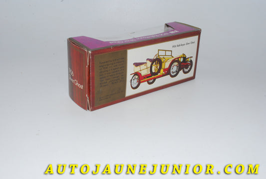 Le #3746 - Autre Fabriquant - Rolls Royce - Silver Ghost "1906" est en vente sur Auto Jaune Junior ! Découvrez nos collections de diecast Minialuxe, CIJ, C-I-J, JRD, J-R-D,  Matchbox, Majorette… AutoJauneJunior.com : le site de vente en ligne et de partage pour les passionés de miniatures et collectionneurs de jouets anciens ! Des centaines de modèles en vente, et des nouveautés mises en ligne chaque jour à 21h00 !