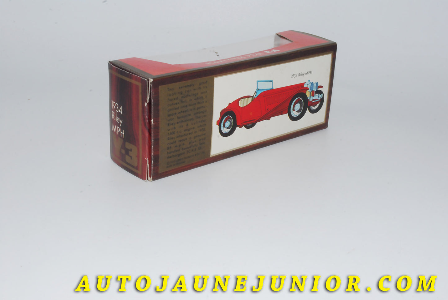 #3761 - Matchbox - Riley - Cabriolet MPH 1934