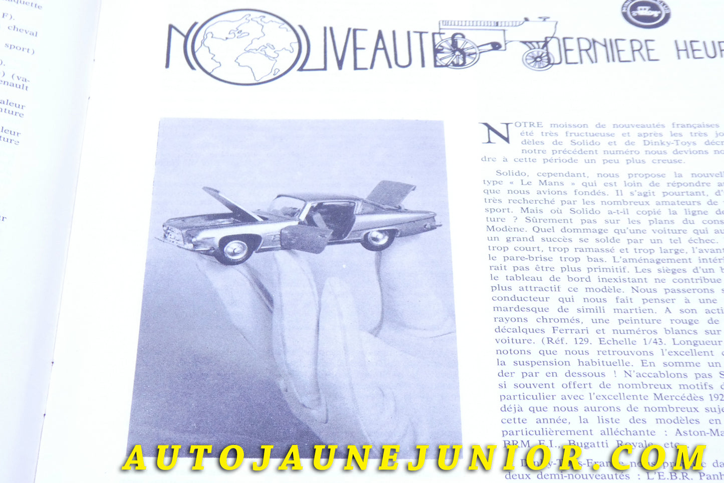 Le #3805 - Edition - Revue - Modélisme #34 est en vente sur Auto Jaune Junior ! Découvrez nos collections de diecast Minialuxe, CIJ, C-I-J, JRD, J-R-D,  Matchbox, Majorette… AutoJauneJunior.com : le site de vente en ligne et de partage pour les passionés de miniatures et collectionneurs de jouets anciens ! Des centaines de modèles en vente, et des nouveautés mises en ligne chaque jour à 21h00 !