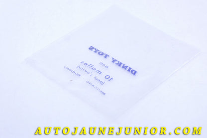 Le #3909 - Dinky Toys - Malles - Sachet vide de 10 Malles est en vente sur Auto Jaune Junior ! Découvrez nos collections de diecast Minialuxe, CIJ, C-I-J, JRD, J-R-D,  Matchbox, Majorette… AutoJauneJunior.com : le site de vente en ligne et de partage pour les passionés de miniatures et collectionneurs de jouets anciens ! Des centaines de modèles en vente, et des nouveautés mises en ligne chaque jour à 21h00 !