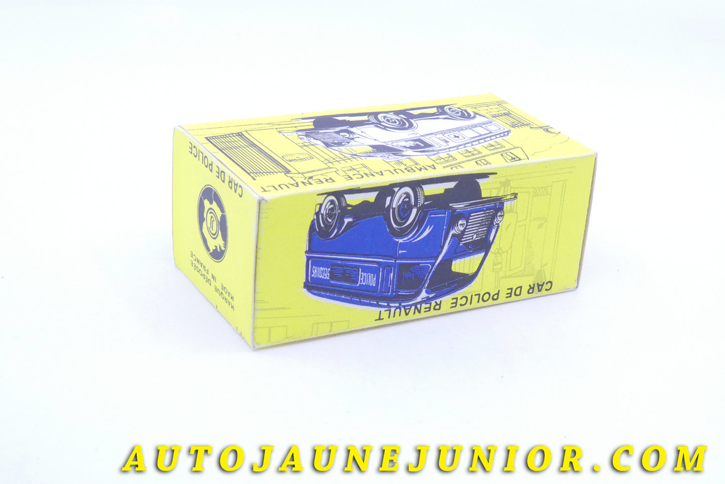 Le #3954 - C-I-J - Renault - 1000Kgs fourgon police est en vente sur Auto Jaune Junior ! Découvrez nos collections de diecast Minialuxe, CIJ, C-I-J, JRD, J-R-D,  Matchbox, Majorette… AutoJauneJunior.com : le site de vente en ligne et de partage pour les passionés de miniatures et collectionneurs de jouets anciens ! Des centaines de modèles en vente, et des nouveautés mises en ligne chaque jour à 21h00 !