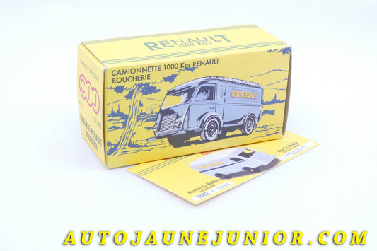 Le #3956 - C-I-J - Renault - 1000Kgs fourgon Boucherie est en vente sur Auto Jaune Junior ! Découvrez nos collections de diecast Minialuxe, CIJ, C-I-J, JRD, J-R-D,  Matchbox, Majorette… AutoJauneJunior.com : le site de vente en ligne et de partage pour les passionés de miniatures et collectionneurs de jouets anciens ! Des centaines de modèles en vente, et des nouveautés mises en ligne chaque jour à 21h00 !