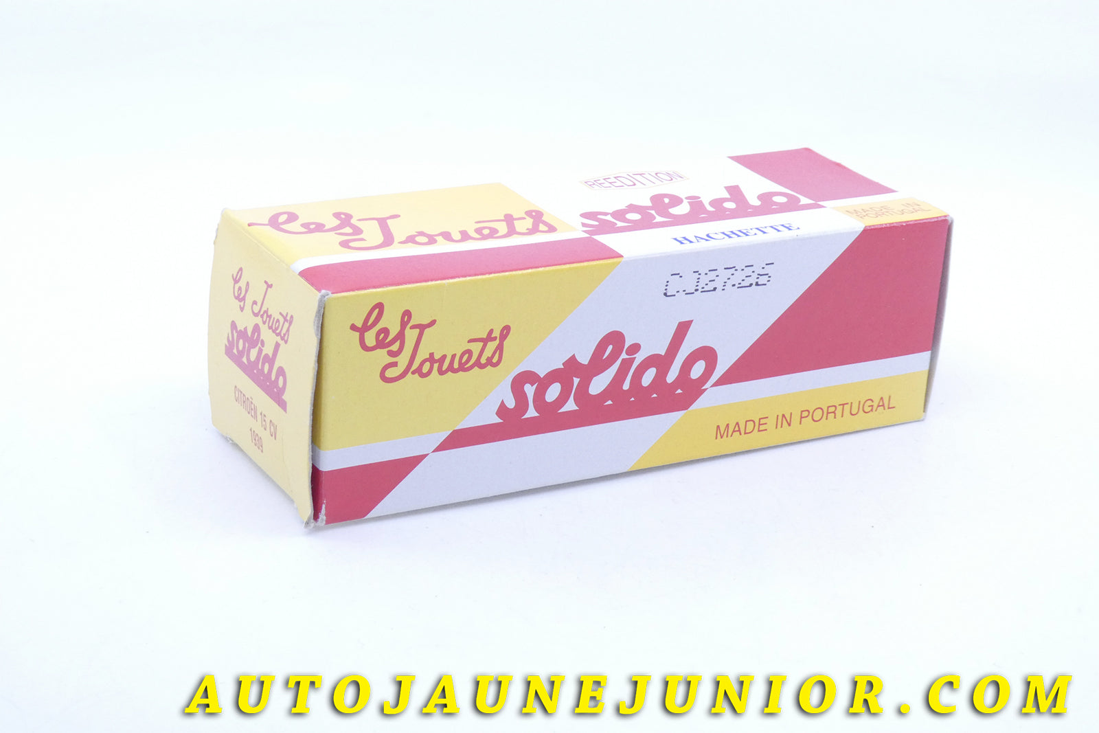 Le #3964 - C-I-J - Citroën - 4 Cv 1954 "Les Jouets Solido" est en vente sur Auto Jaune Junior ! Découvrez nos collections de diecast Minialuxe, CIJ, C-I-J, JRD, J-R-D,  Matchbox, Majorette… AutoJauneJunior.com : le site de vente en ligne et de partage pour les passionés de miniatures et collectionneurs de jouets anciens ! Des centaines de modèles en vente, et des nouveautés mises en ligne chaque jour à 21h00 !