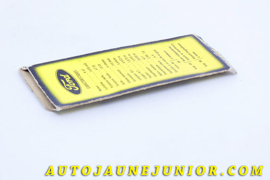 Le #3980 - Norev - Ford - Socle original boite Mica - Taunus 17 M est en vente sur Auto Jaune Junior ! Découvrez nos collections de diecast Minialuxe, CIJ, C-I-J, JRD, J-R-D,  Matchbox, Majorette… AutoJauneJunior.com : le site de vente en ligne et de partage pour les passionés de miniatures et collectionneurs de jouets anciens ! Des centaines de modèles en vente, et des nouveautés mises en ligne chaque jour à 21h00 !