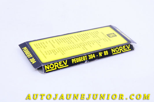 Le #3985 - Norev - Peugeot - Socle original boite Mica - 304 (Rare !) est en vente sur Auto Jaune Junior ! Découvrez nos collections de diecast Minialuxe, CIJ, C-I-J, JRD, J-R-D,  Matchbox, Majorette… AutoJauneJunior.com : le site de vente en ligne et de partage pour les passionés de miniatures et collectionneurs de jouets anciens ! Des centaines de modèles en vente, et des nouveautés mises en ligne chaque jour à 21h00 !