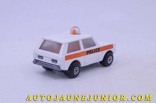 Le Matchbox Land-Rover Police Patrol est en vente sur Auto Jaune Junior ! Découvrez nos collections de diecast Minialuxe, CIJ, C-I-J, JRD, J-R-D,  Matchbox, Majorette… AutoJaune Junior ; AutoJauneJunior.com : LE site de partage pour les passionés de miniatures et collectionneurs de jouets anciens ! 