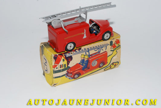 Le #4140 - C-I-J - Auto Pompe - pompier motopompe torpédo est en vente sur Auto Jaune Junior ! Découvrez nos collections de diecast Minialuxe, CIJ, C-I-J, JRD, J-R-D,  Matchbox, Majorette… AutoJauneJunior.com : le site de vente en ligne et de partage pour les passionés de miniatures et collectionneurs de jouets anciens ! Des centaines de modèles en vente, et des nouveautés mises en ligne chaque jour à 21h00 !