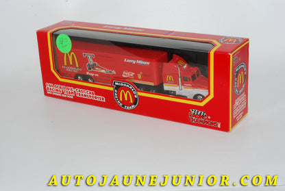 Le #4271 - Racing Champion's - Mack - Camion Super Liner  - Semi -remorque fourgon  "McDonald Racing team"  NHRA est en vente sur Auto Jaune Junior ! Découvrez nos collections de diecast Minialuxe, CIJ, C-I-J, JRD, J-R-D,  Matchbox, Majorette… AutoJauneJunior.com : le site de vente en ligne et de partage pour les passionés de miniatures et collectionneurs de jouets anciens ! Des centaines de modèles en vente, et des nouveautés mises en ligne chaque jour à 21h00 !