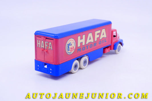 Le #4312 - JRD - Unic - Lautaret fourgon"Hafa" est en vente sur Auto Jaune Junior ! Découvrez nos collections de diecast Minialuxe, CIJ, C-I-J, JRD, J-R-D,  Matchbox, Majorette… AutoJauneJunior.com : le site de vente en ligne et de partage pour les passionés de miniatures et collectionneurs de jouets anciens ! Des centaines de modèles en vente, et des nouveautés mises en ligne chaque jour à 21h00 !