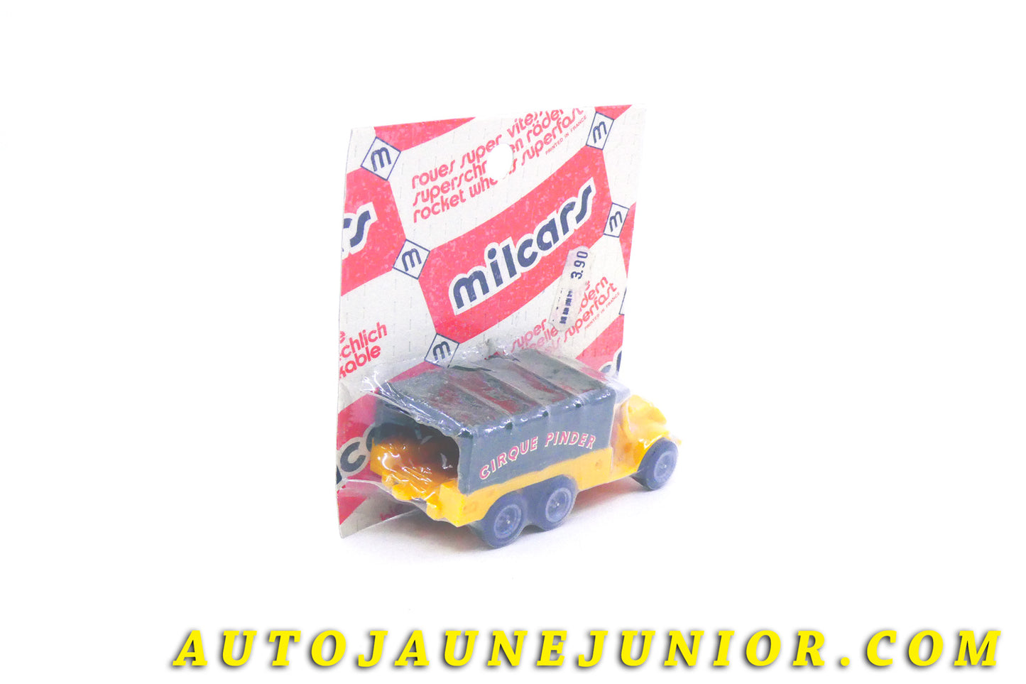 Le #4327 - Champion by Milcars - Dodge - 6x6 bâché Cirque Pinder est en vente sur Auto Jaune Junior ! Découvrez nos collections de diecast Minialuxe, CIJ, C-I-J, JRD, J-R-D,  Matchbox, Majorette… AutoJauneJunior.com : le site de vente en ligne et de partage pour les passionés de miniatures et collectionneurs de jouets anciens ! Des centaines de modèles en vente, et des nouveautés mises en ligne chaque jour à 21h00 !