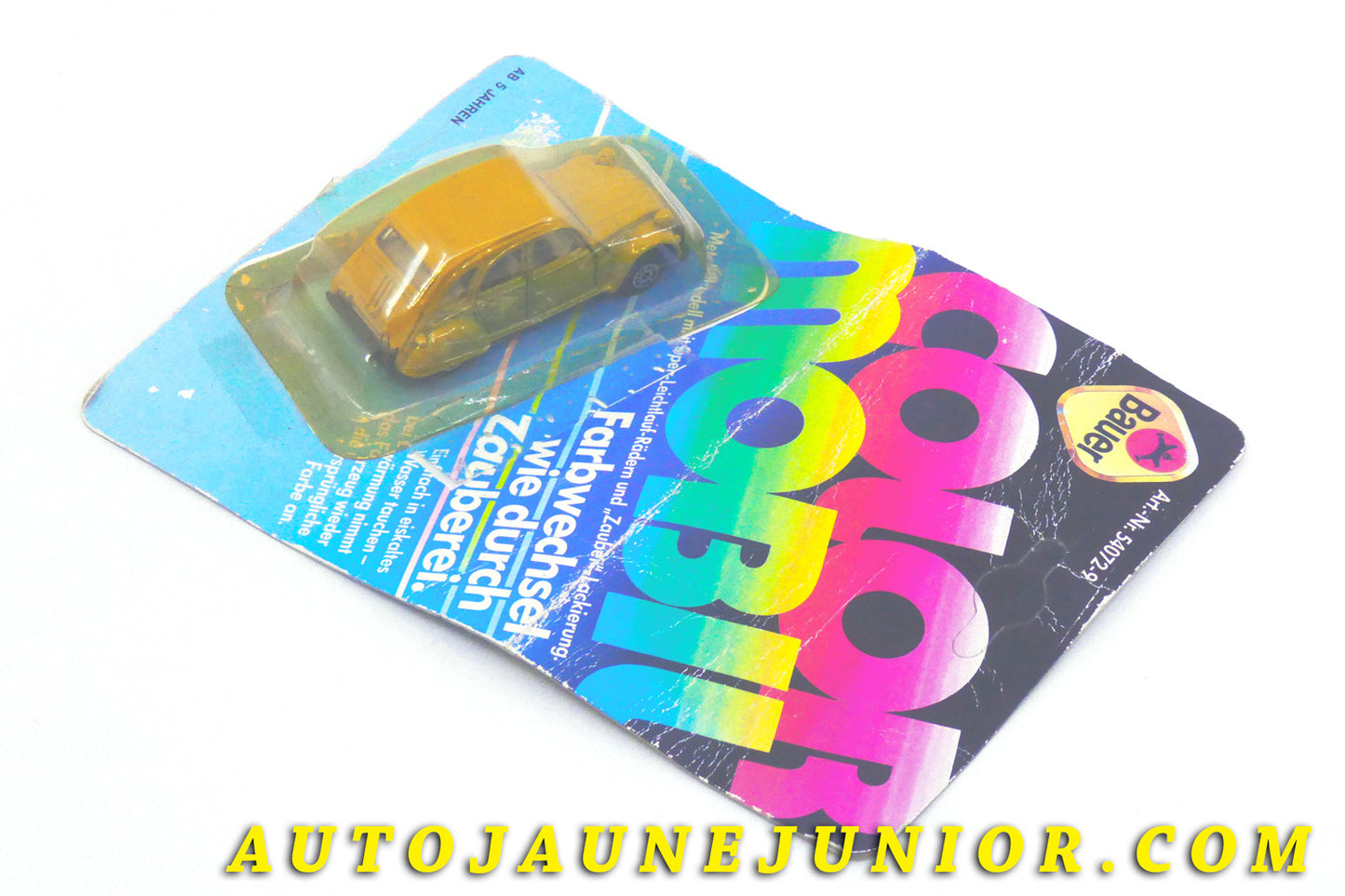 Le #4374 - Bauer - Color Mobil - Citroën - 2 Cv Berline est en vente sur Auto Jaune Junior ! Découvrez nos collections de diecast Minialuxe, CIJ, C-I-J, JRD, J-R-D,  Matchbox, Majorette… AutoJauneJunior.com : le site de vente en ligne et de partage pour les passionés de miniatures et collectionneurs de jouets anciens ! Des centaines de modèles en vente, et des nouveautés mises en ligne chaque jour à 21h00 !