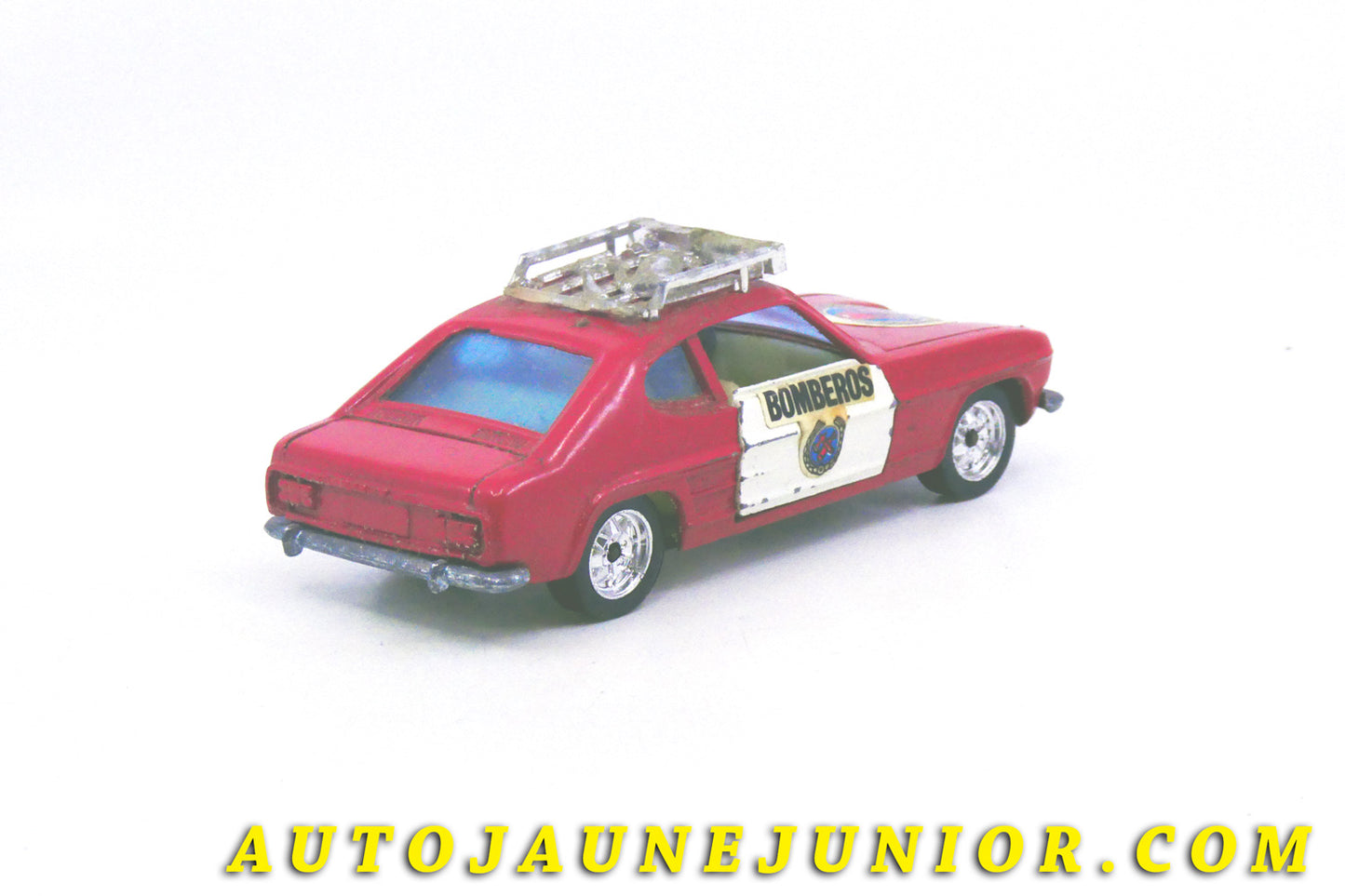 Le #4377 - Guisval - Ford - Capri Bomberos (premier type) est en vente sur Auto Jaune Junior ! Découvrez nos collections de diecast Minialuxe, CIJ, C-I-J, JRD, J-R-D,  Matchbox, Majorette… AutoJauneJunior.com : le site de vente en ligne et de partage pour les passionés de miniatures et collectionneurs de jouets anciens ! Des centaines de modèles en vente, et des nouveautés mises en ligne chaque jour à 21h00 !