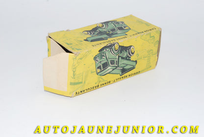 Le #4422 - C-I-J - Renault - Boite vide Camion Benne basculante 120 CV  est en vente sur Auto Jaune Junior ! Découvrez nos collections de diecast Minialuxe, CIJ, C-I-J, JRD, J-R-D,  Matchbox, Majorette… AutoJauneJunior.com : le site de vente en ligne et de partage pour les passionés de miniatures et collectionneurs de jouets anciens ! Des centaines de modèles en vente, et des nouveautés mises en ligne chaque jour à 21h00 !