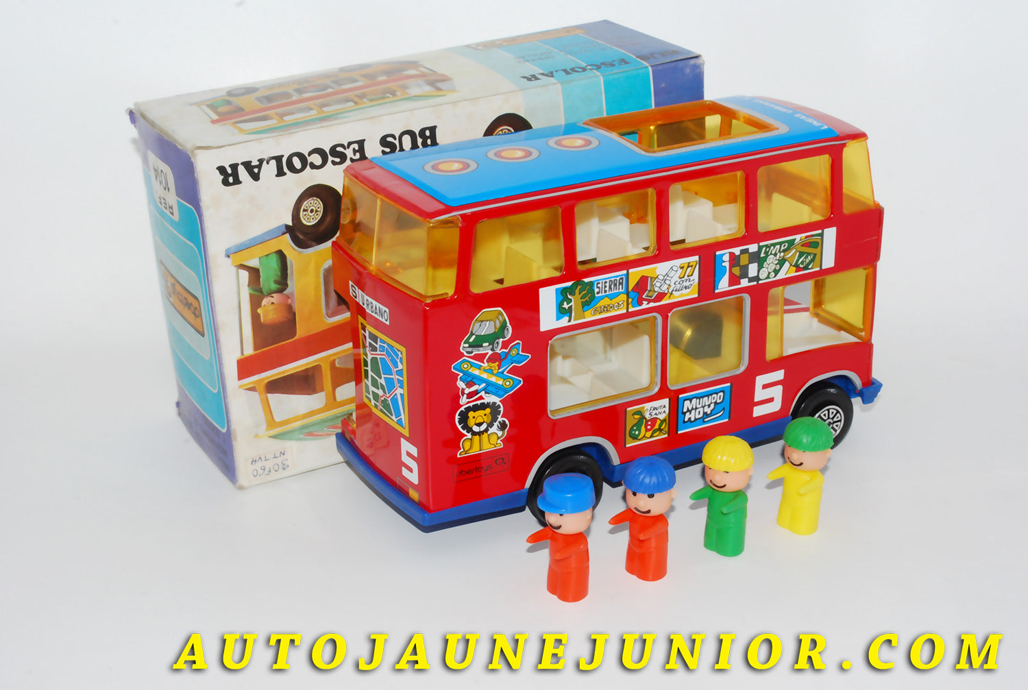 Le #4436 - Obertoys - Moviles - Bus scolaire - Bus Scolaire "Urbano" à friction est en vente sur Auto Jaune Junior ! Découvrez nos collections de diecast Minialuxe, CIJ, C-I-J, JRD, J-R-D,  Matchbox, Majorette… AutoJauneJunior.com : le site de vente en ligne et de partage pour les passionés de miniatures et collectionneurs de jouets anciens ! Des centaines de modèles en vente, et des nouveautés mises en ligne chaque jour à 21h00 !