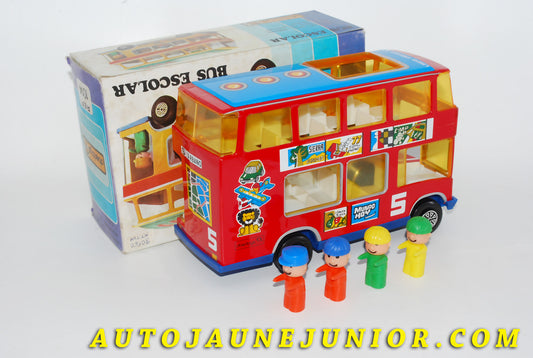 Le #4436 - Obertoys - Moviles - Bus scolaire - Bus Scolaire "Urbano" à friction est en vente sur Auto Jaune Junior ! Découvrez nos collections de diecast Minialuxe, CIJ, C-I-J, JRD, J-R-D,  Matchbox, Majorette… AutoJauneJunior.com : le site de vente en ligne et de partage pour les passionés de miniatures et collectionneurs de jouets anciens ! Des centaines de modèles en vente, et des nouveautés mises en ligne chaque jour à 21h00 !