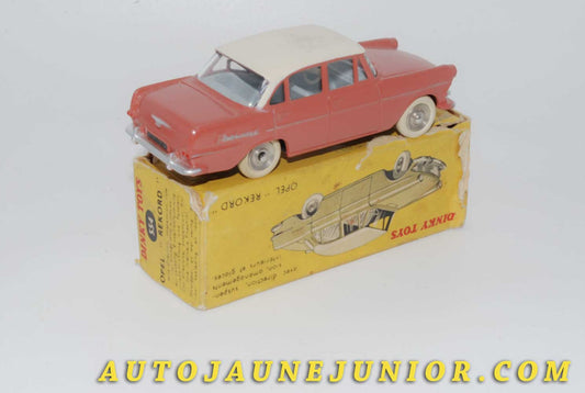 Le #4505 - Dinky Toys - Opel - Rekord 1961 est en vente sur Auto Jaune Junior ! Découvrez nos collections de diecast Minialuxe, CIJ, C-I-J, JRD, J-R-D,  Matchbox, Majorette… AutoJauneJunior.com : le site de vente en ligne et de partage pour les passionés de miniatures et collectionneurs de jouets anciens ! Des centaines de modèles en vente, et des nouveautés mises en ligne chaque jour à 21h00 !